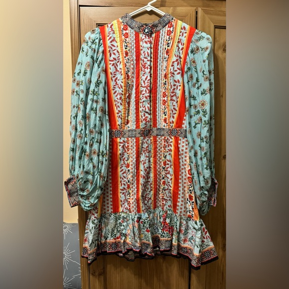 Alice + Olivia Raya Floral Mini Dress - Picture 5 of 10